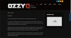 Desktop Screenshot of ozzyq.com